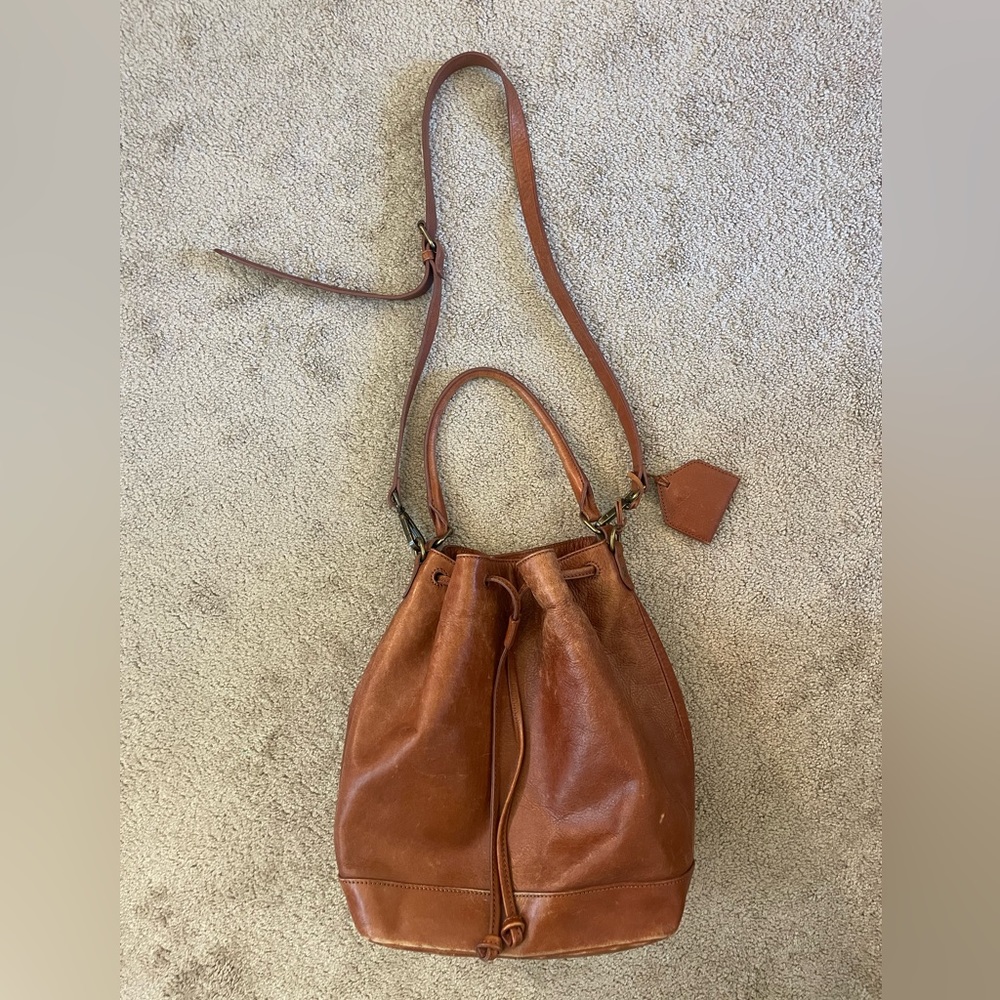 Madewell Drawstring Bucket Bag